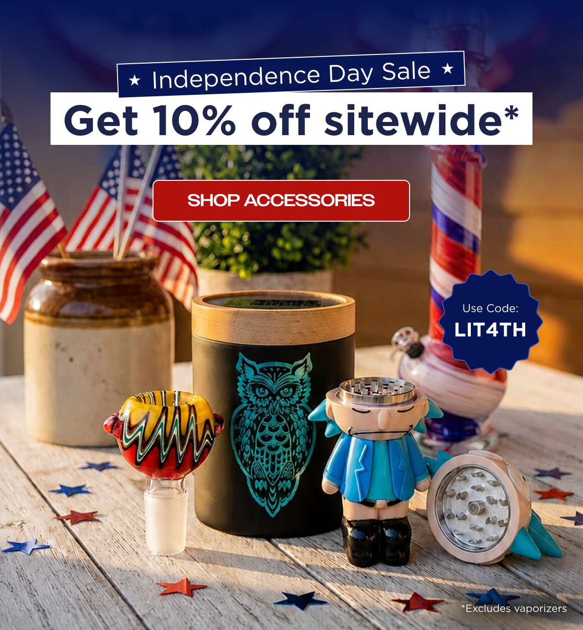 Shop Accessories - Turn On Images!