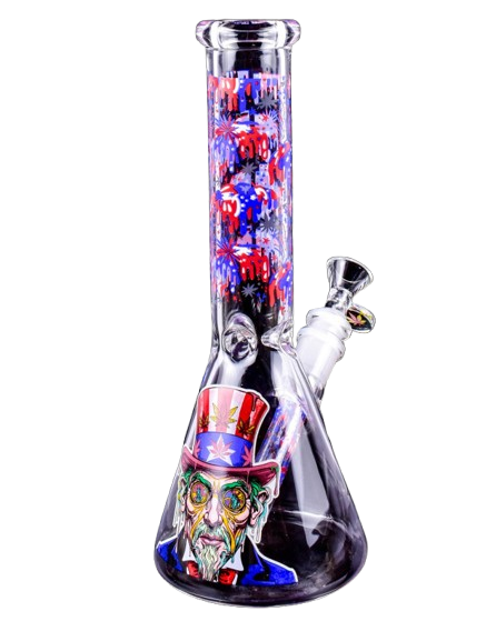Uncle Same Glow in the Dark Beaker - Turn on Images!