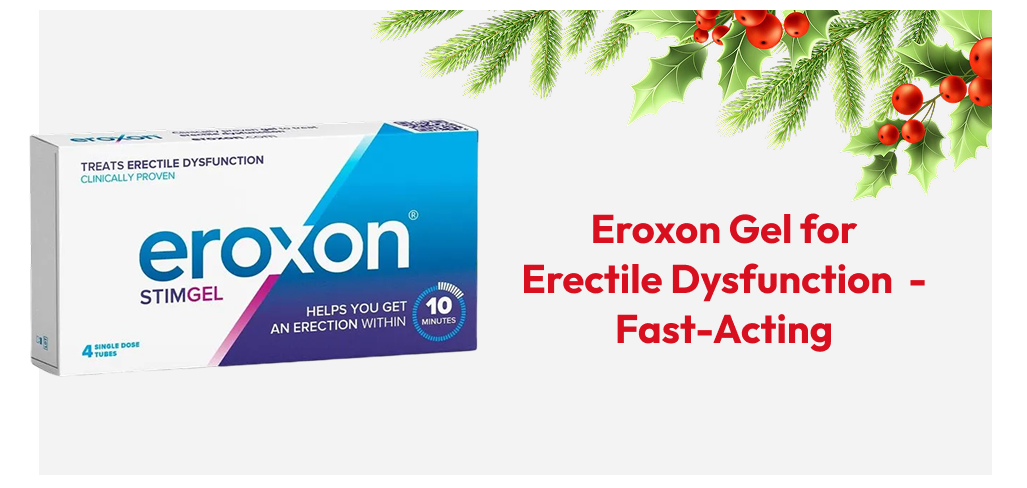 Eroxon Gel for Erectile Dysfunction – Fast-Acting