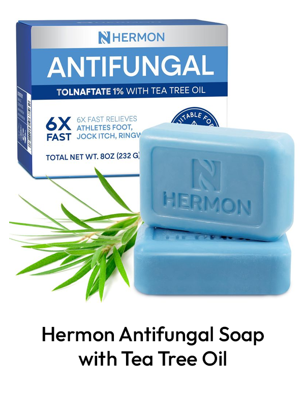 Hermon Antifungal Soap with Tea Tree Oil