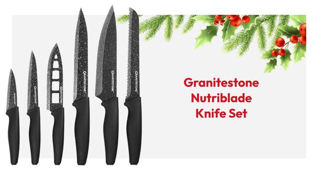 Granitestone Nutriblade Knife Set