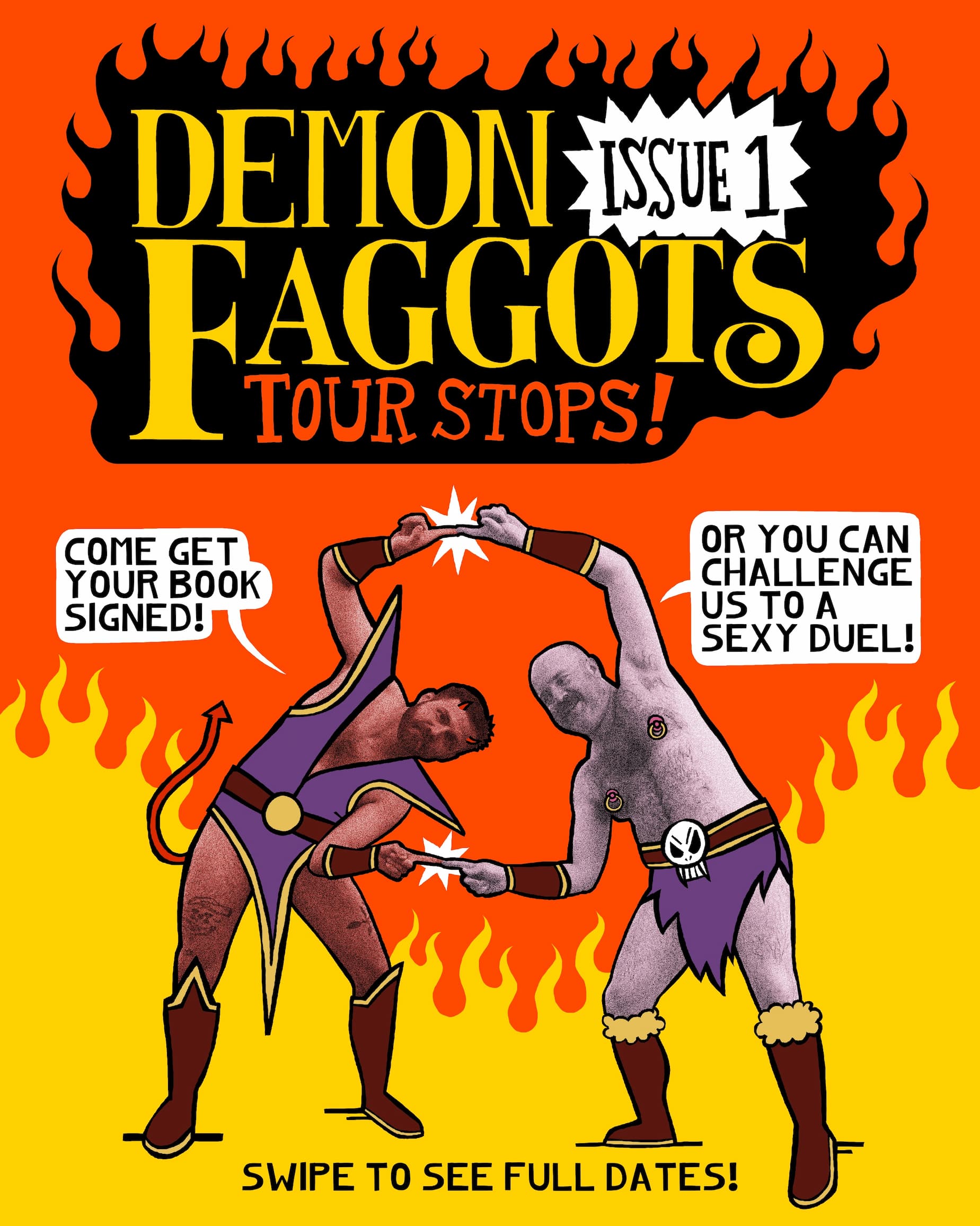 Demon Faggots Launch Tour Image 1