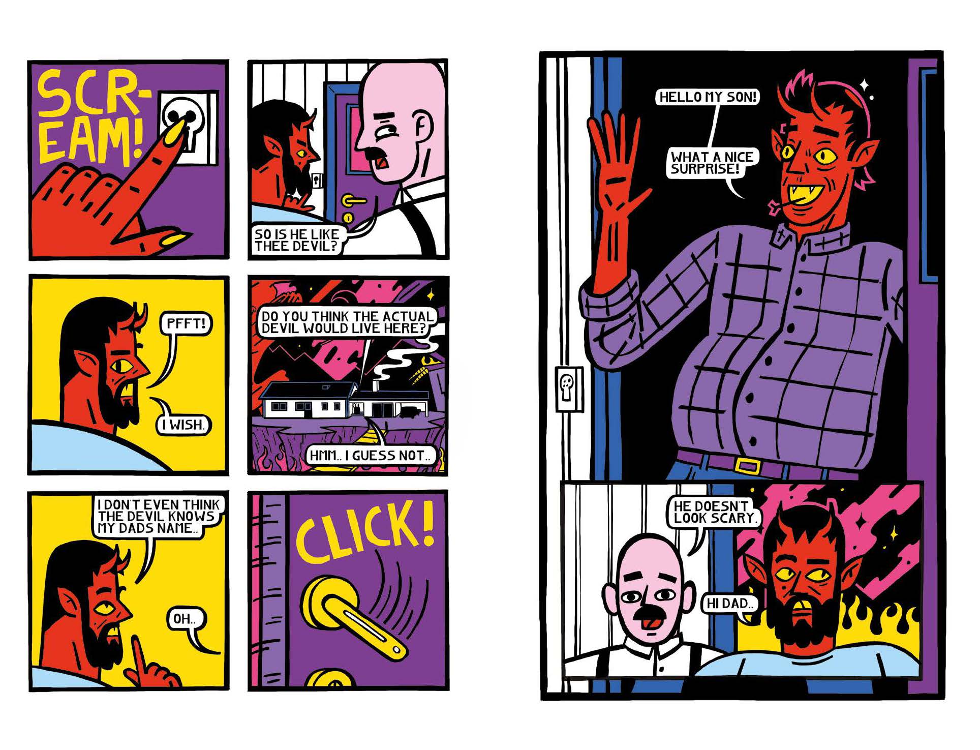 Demon Faggots Spread 1