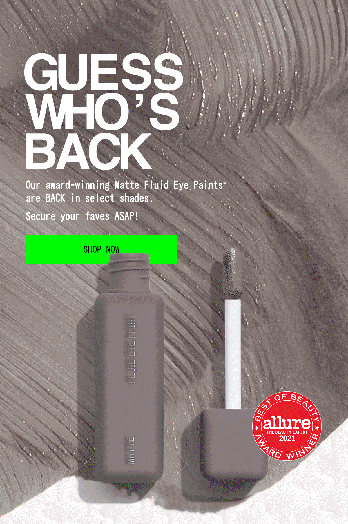 MORE Shades of Matte Fluid Eye Paints are BACK About Face