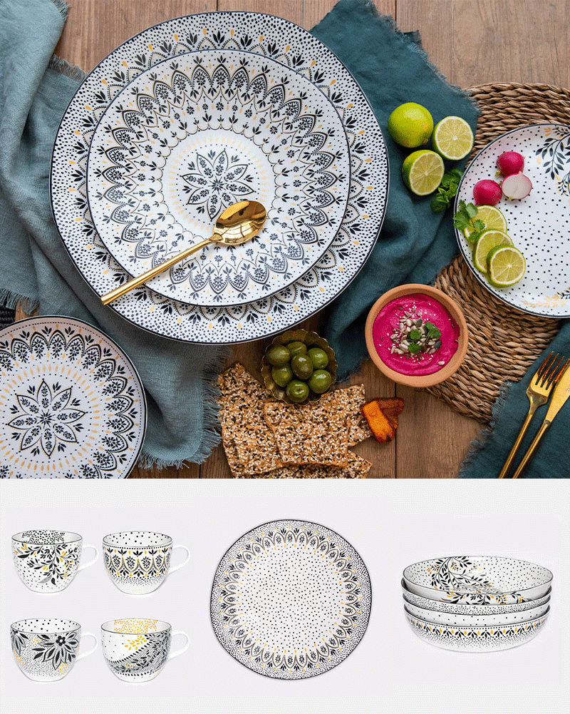 Meet Our NEW Tableware 🤍🖤 Sara Miller London