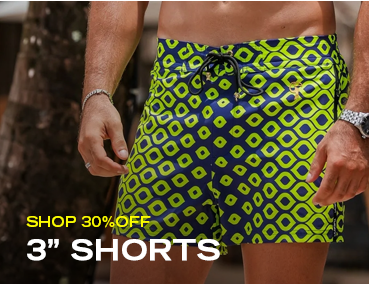 30%OFF 3" SWIM SHORTS