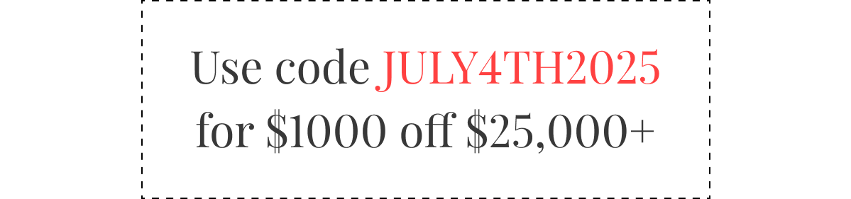 Use code: JULY4TH2025
