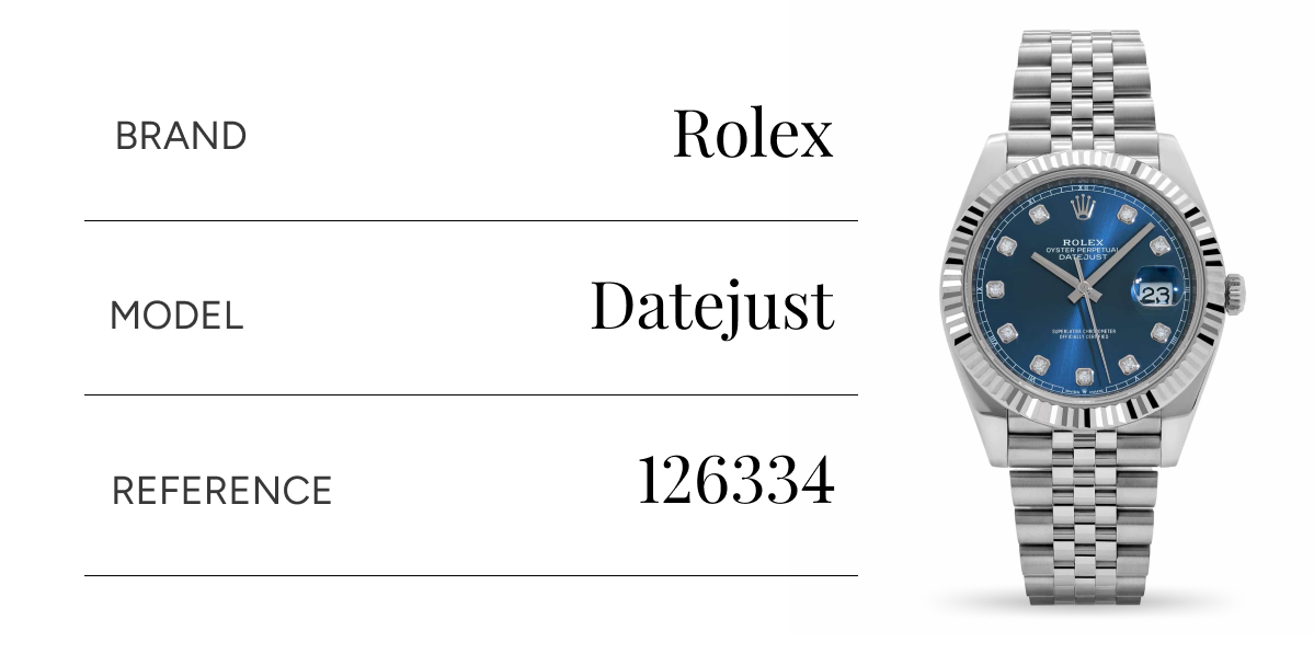 Rolex Datejust 41 126334