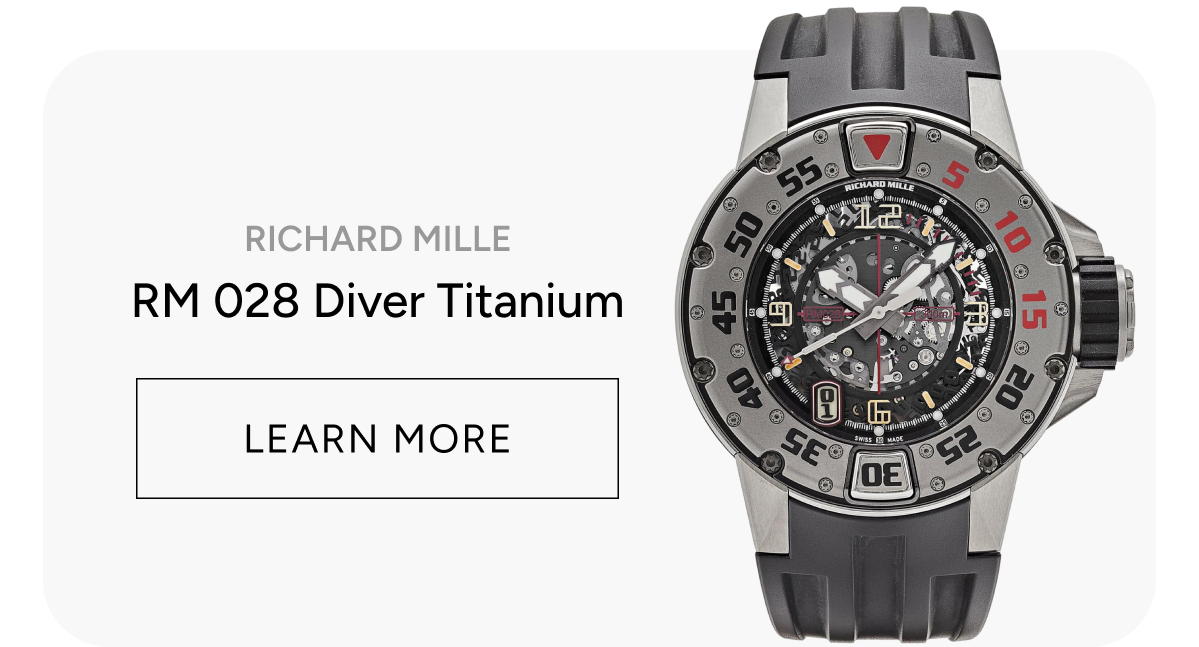Richard Mille RM 028 Diver Titanium