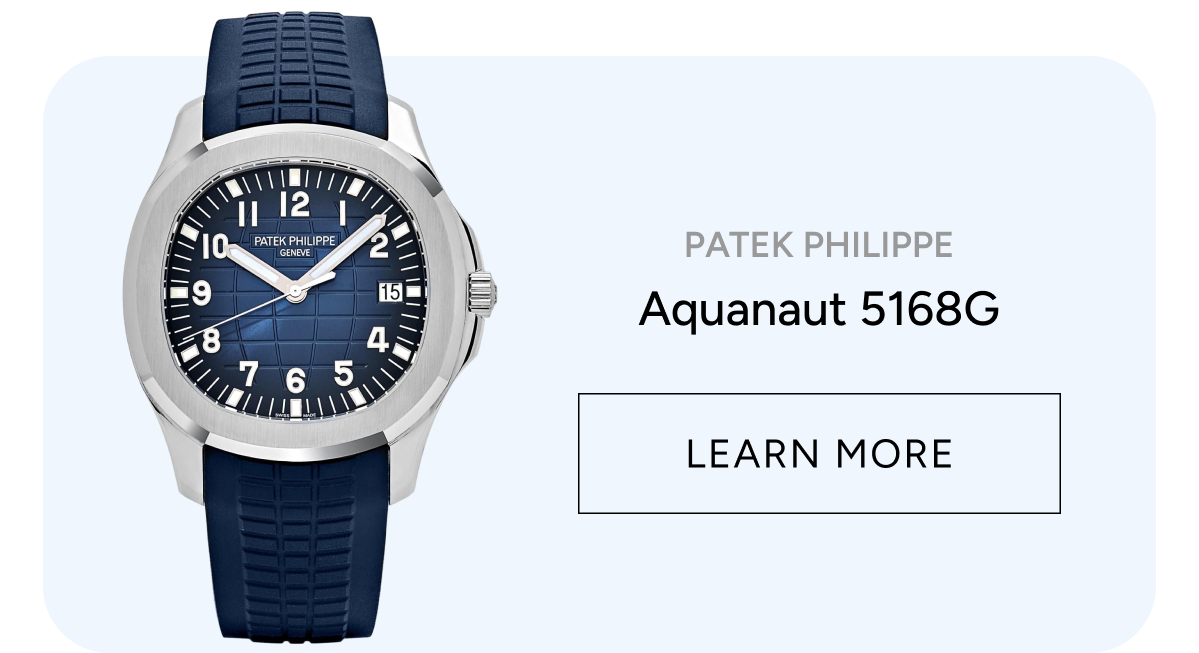 Patek Philippe Aquanaut 5168G