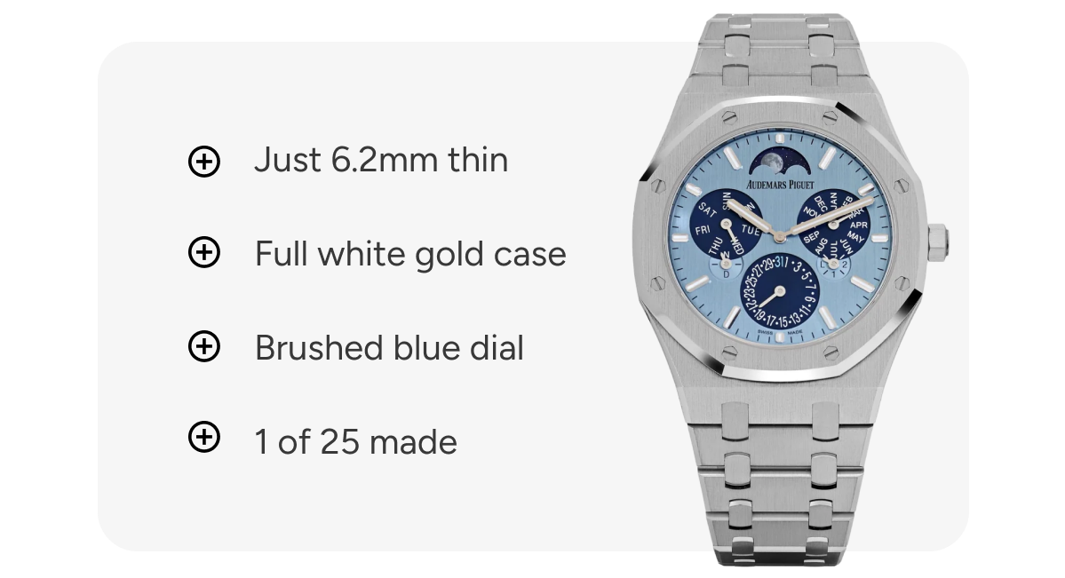 AP Royal Oak Ultra Thin Perpetual Calendar Luminary Edition