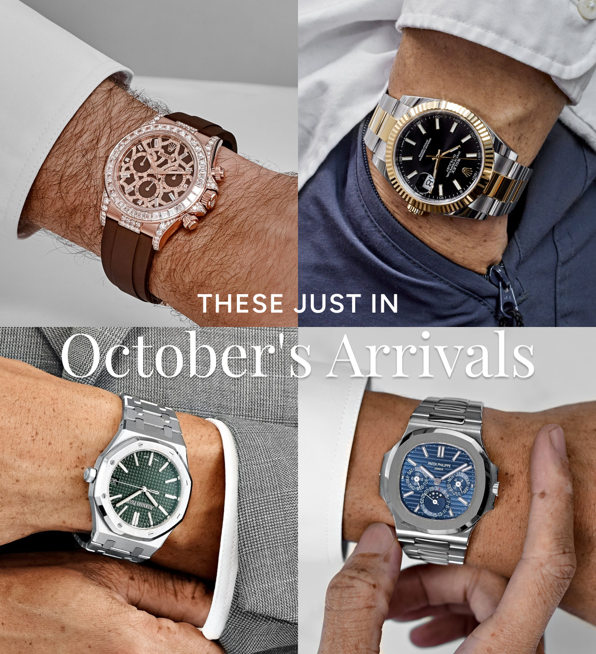 These just in October's Arrivals