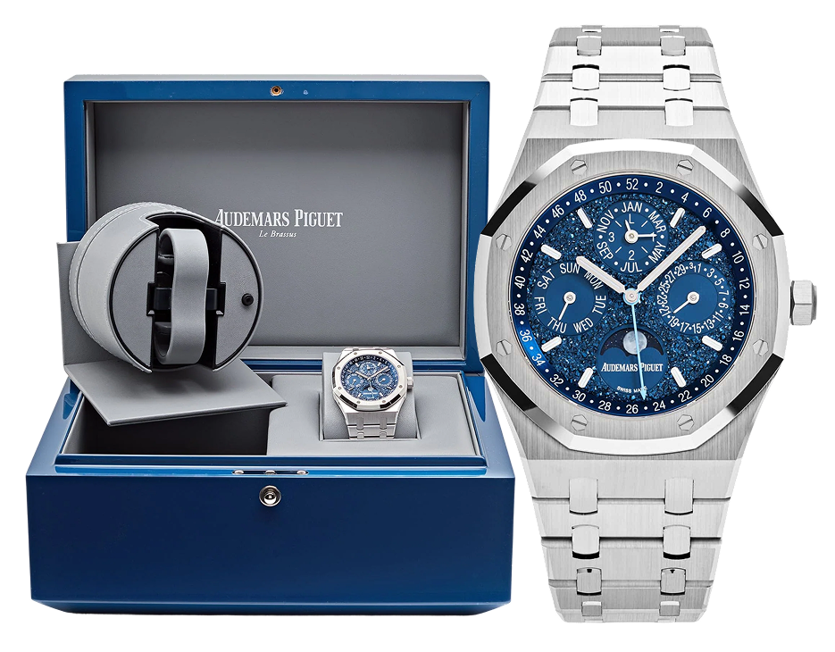 'John Mayer' Perpetual Calendar Blue Dial