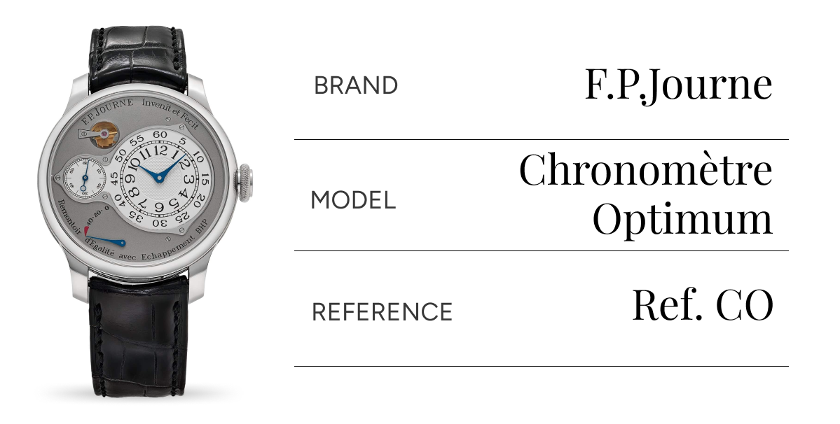 F.P.Journe Chronomètre Optimum Ref. CO