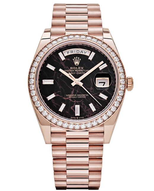 ROLEX Day-Date 40 Eisenkiesel