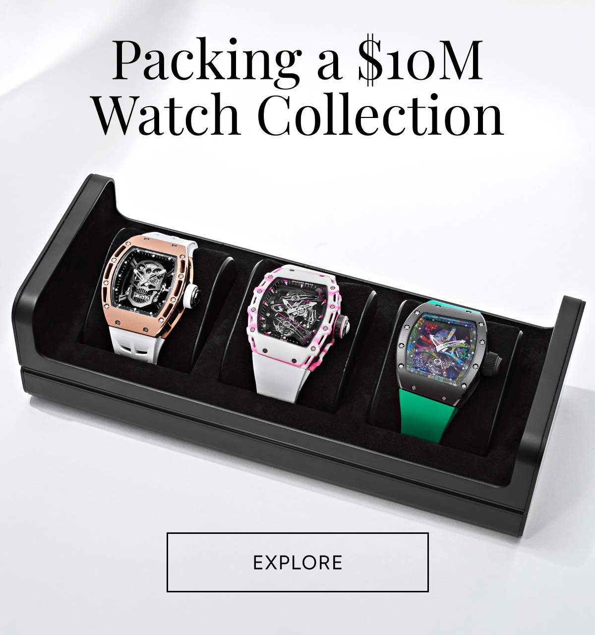 Packing a $10M Watch Collection