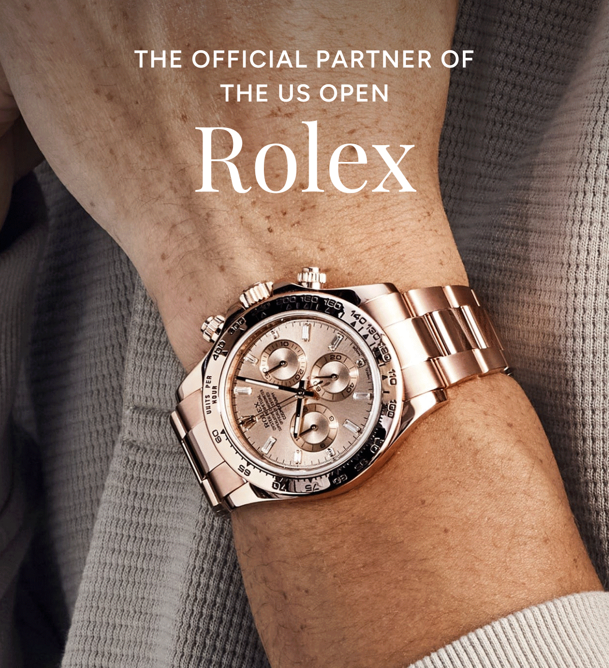 The Official Partner of the US Open | Rolex