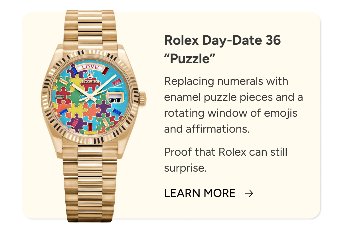 Rolex Day-Date "Puzzle"