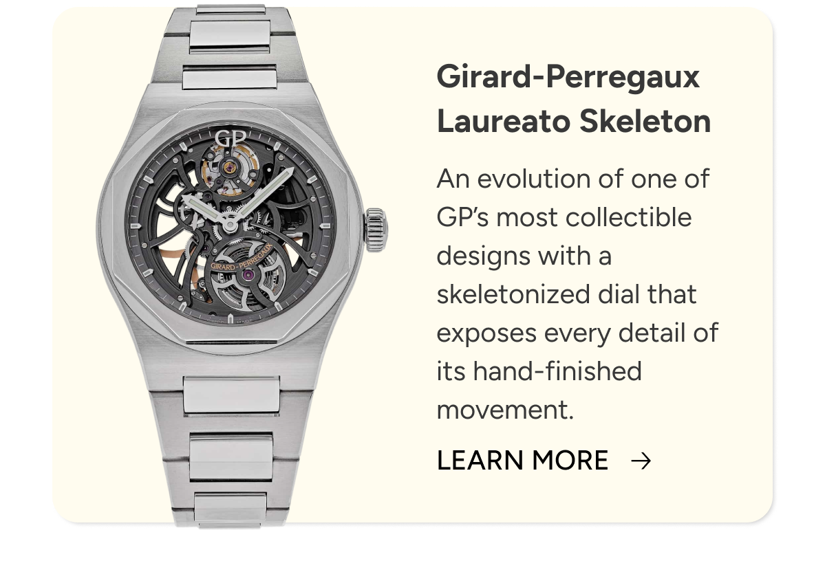 Girard Perregaux Laureato Skeleton