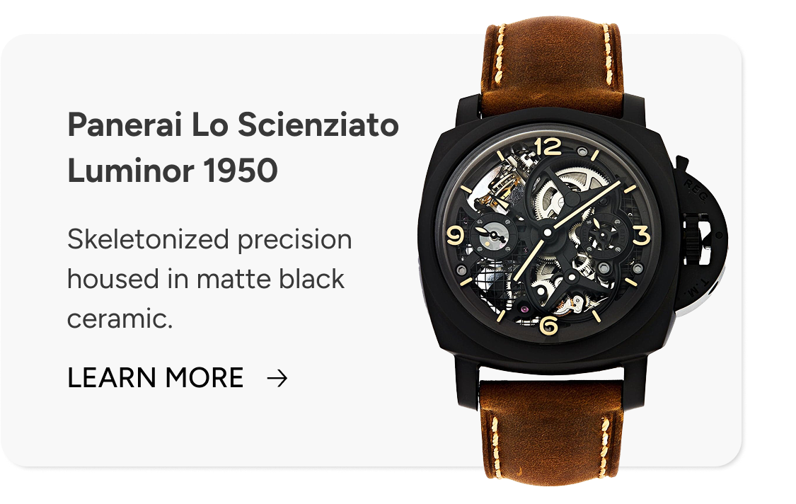 Panerai Lo Scienziato Luminor 1950