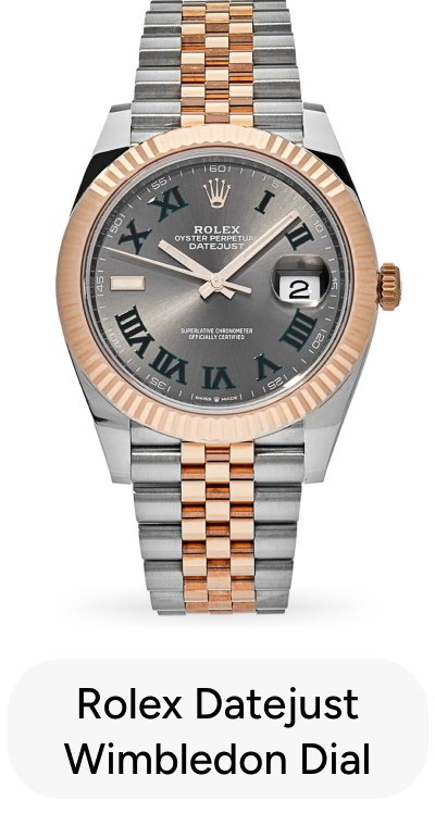 Rolex Datejust Wimbledon Dial