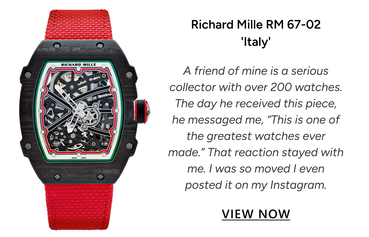 Richard Mille RM 67-02 'Italy'
