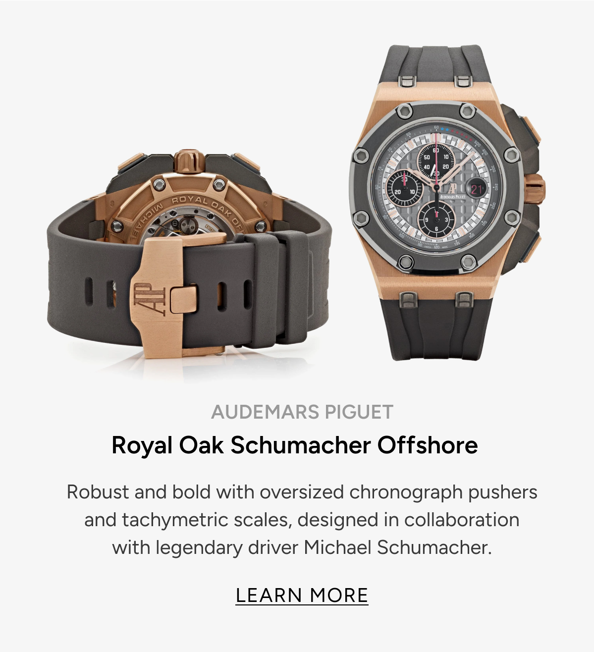 Audemars Piguet | Royal Oak Schumacher Offshore