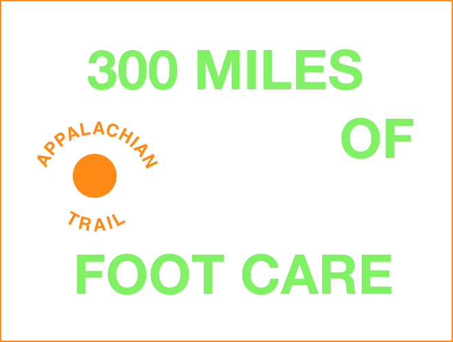 300 MILES OF FOOT CARE