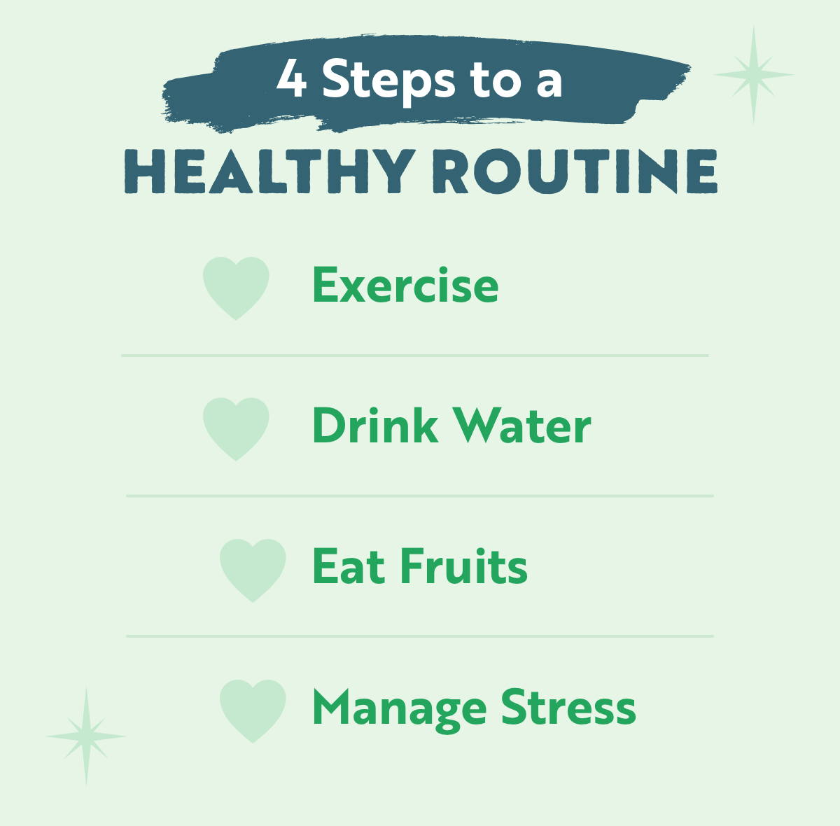4 Steps To A Healthy Routine 🌟 Herbal Vineyards