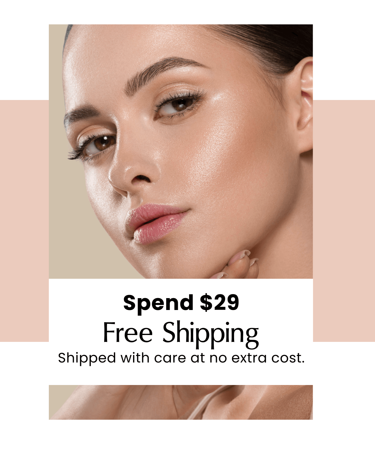 Order $29 → Free Shipping  Shipped with care at no extra cost. 