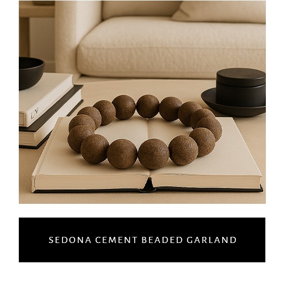 Sedona Cement Beaded Garland