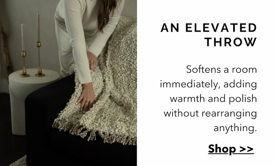 Sutton throw blanket