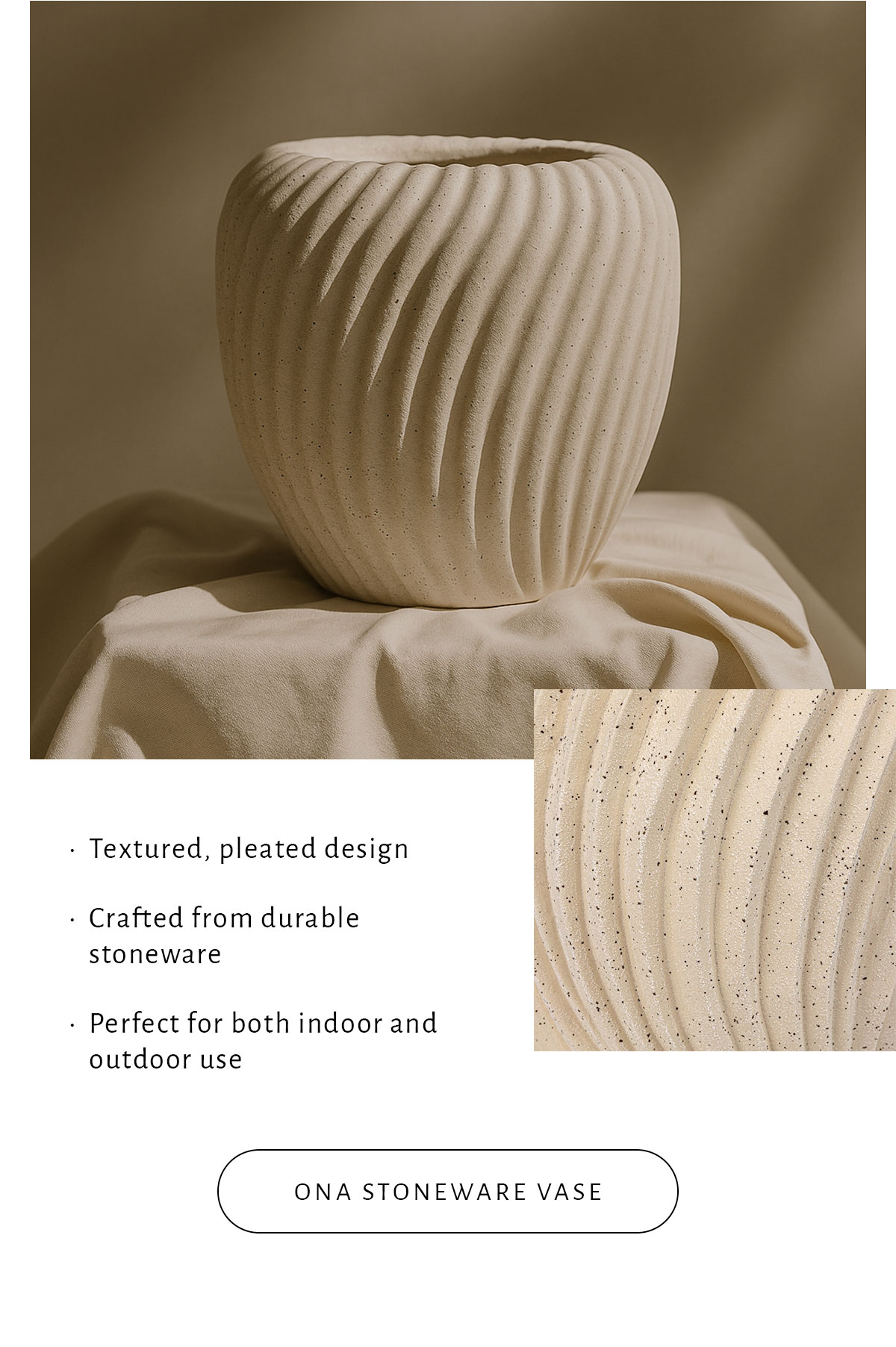 Shop Ona Stoneware Vase