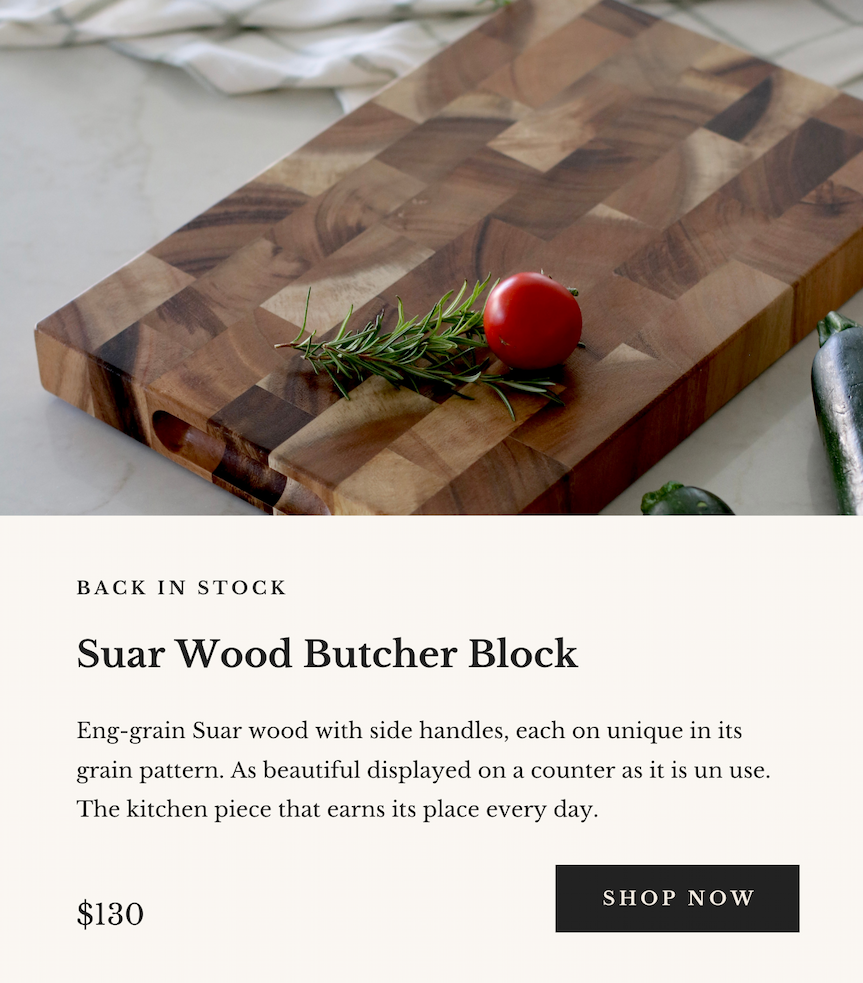 Butcher block