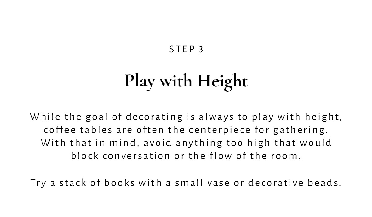 Step 3: Play with Height