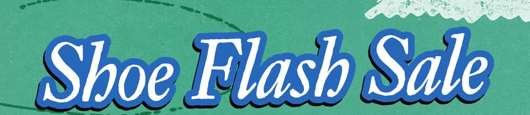 Shoe Flash Sale: up to 50% off* select Nike, New Balance, adidas, Vans, Converse