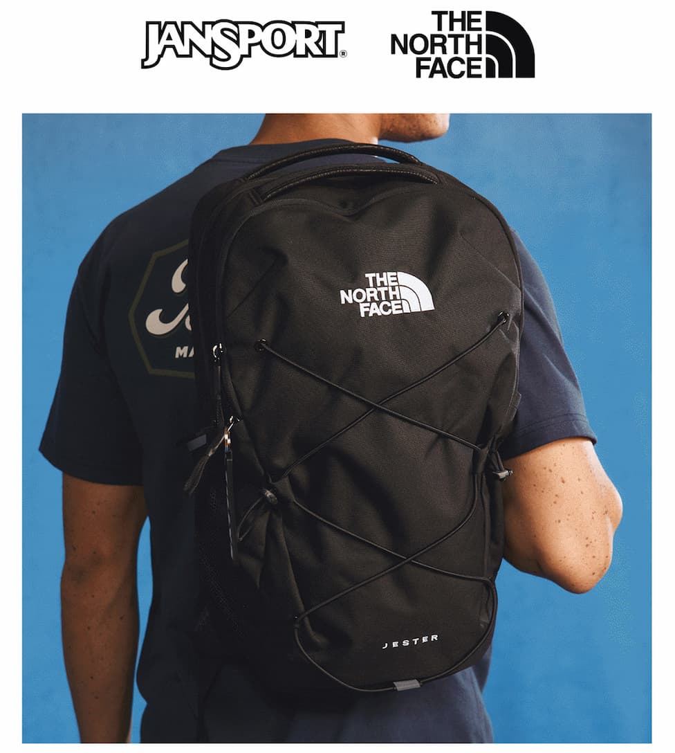 JanSport and The North Face Backpacks
