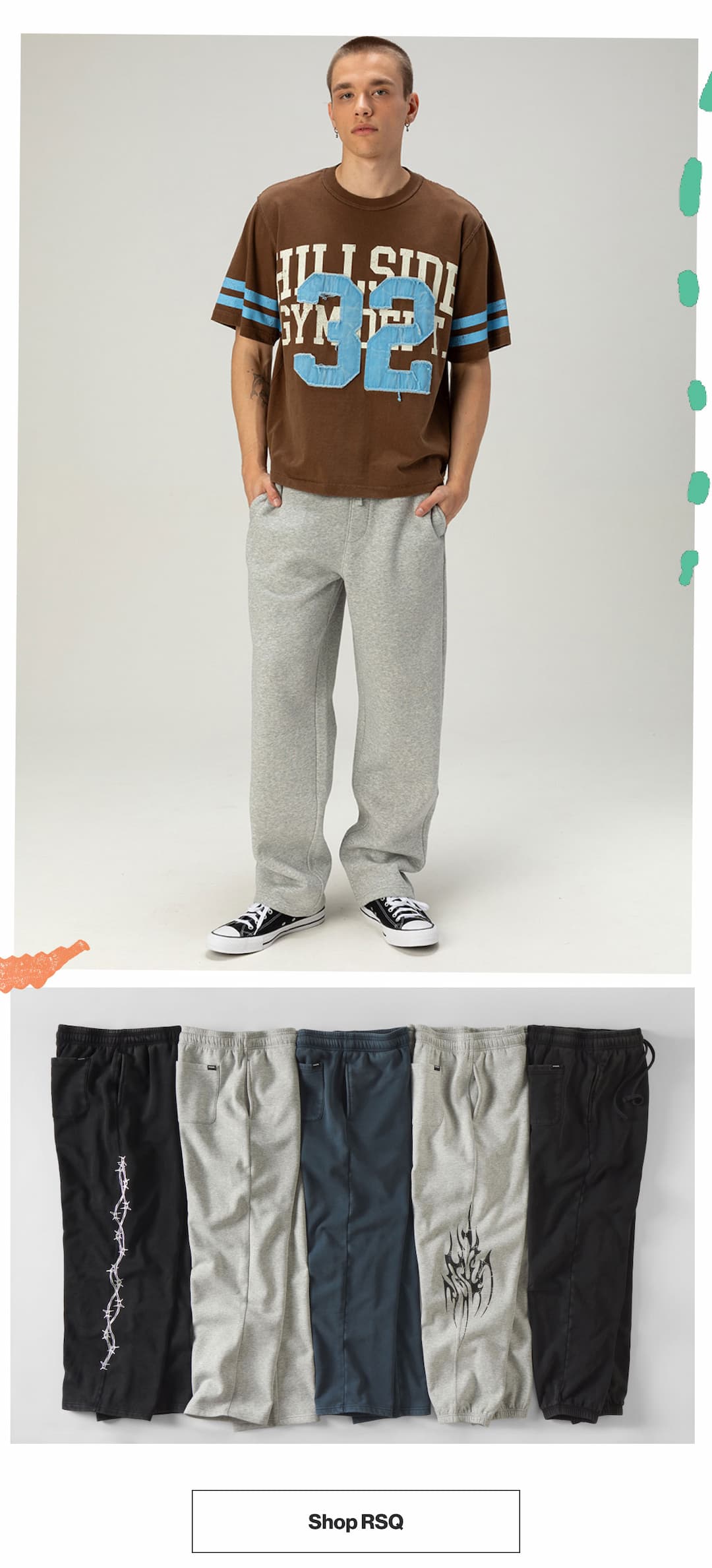 Shop Men's RSQ Sweatpants