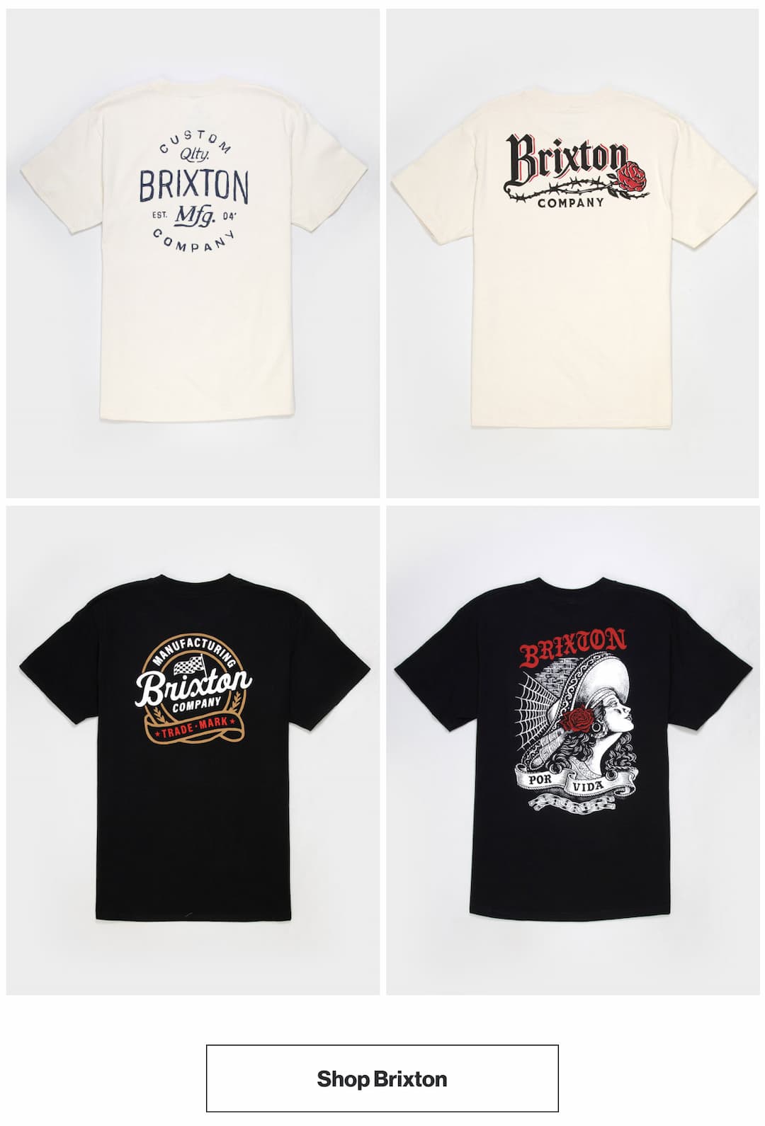 Men's Brixton Graphic Tees