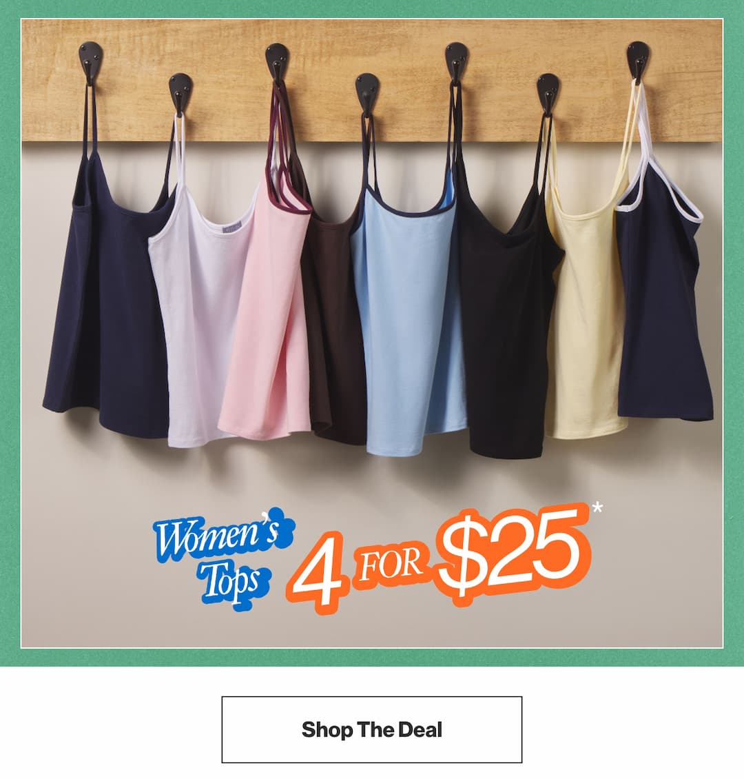Women's Tops 4 for $25