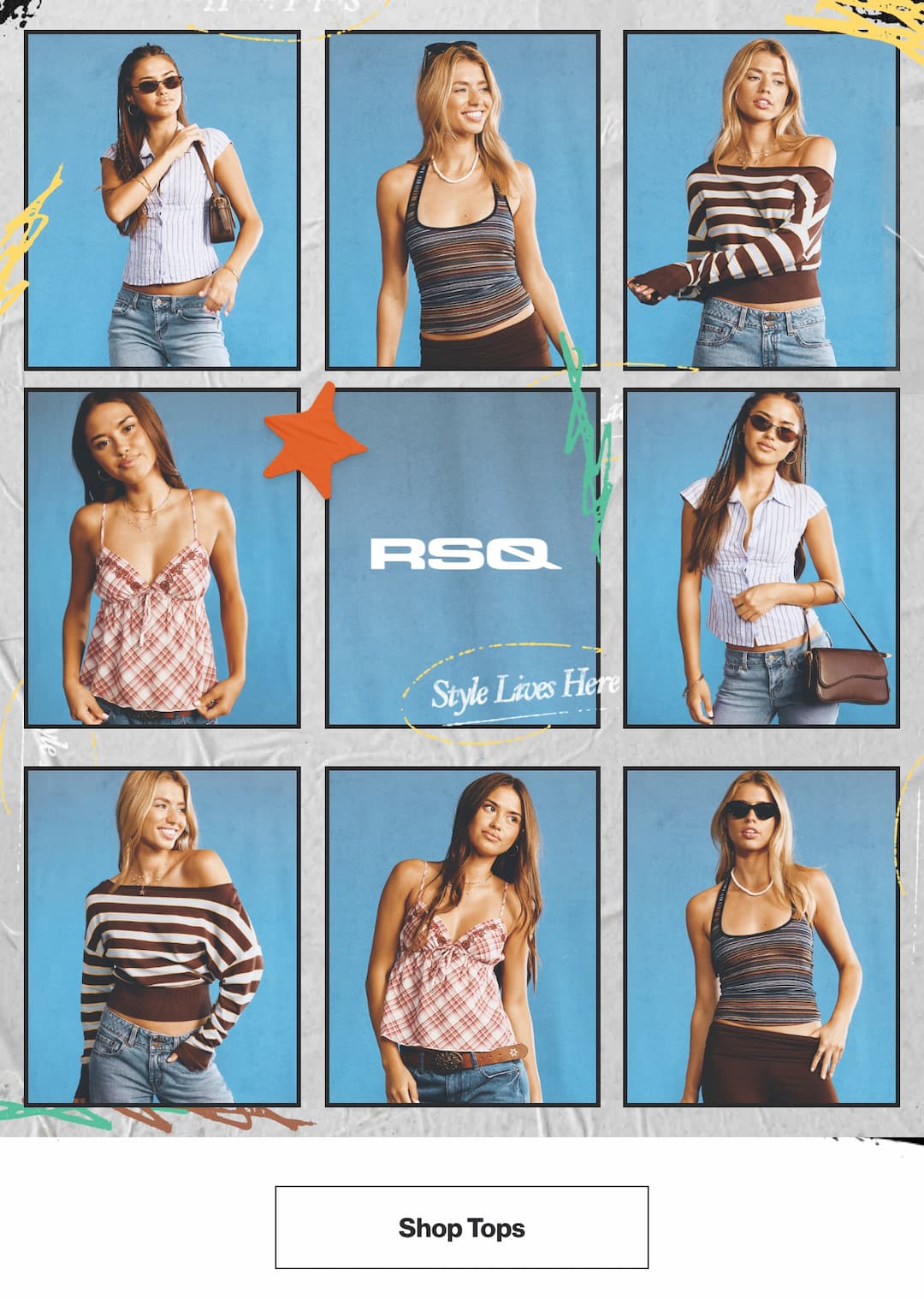 Women's Nostalgic Prep Styles