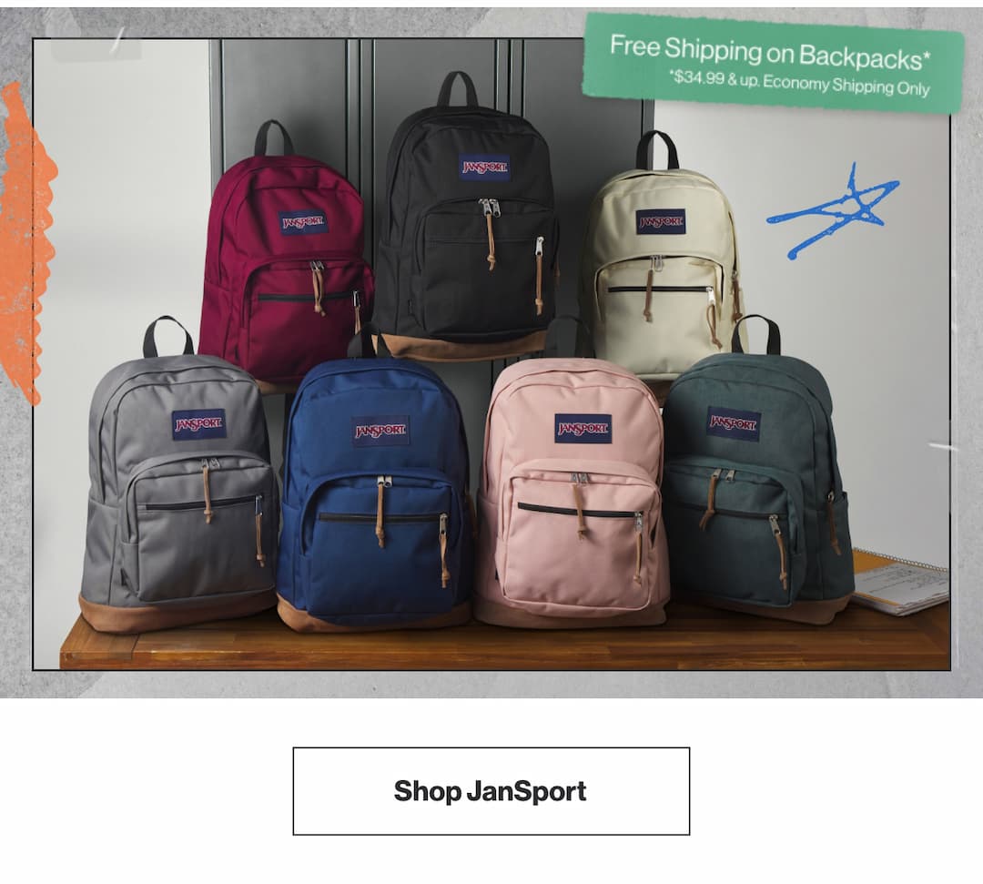 Shop New JanSport Backpacks