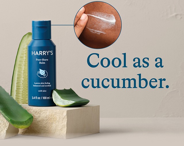 Cool as a cucumber.