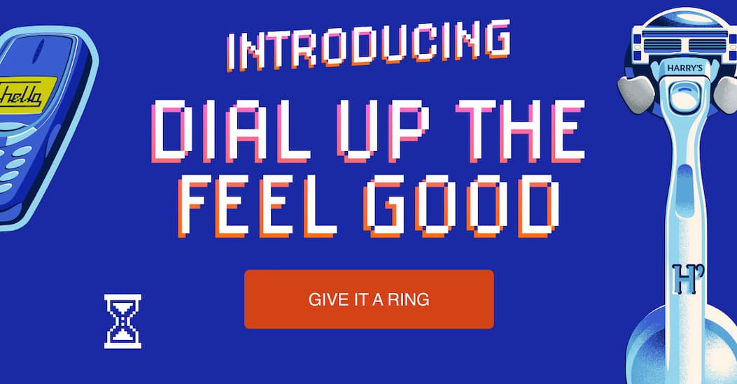 Introducing Dial Up The Feel Good. Give it a ring
