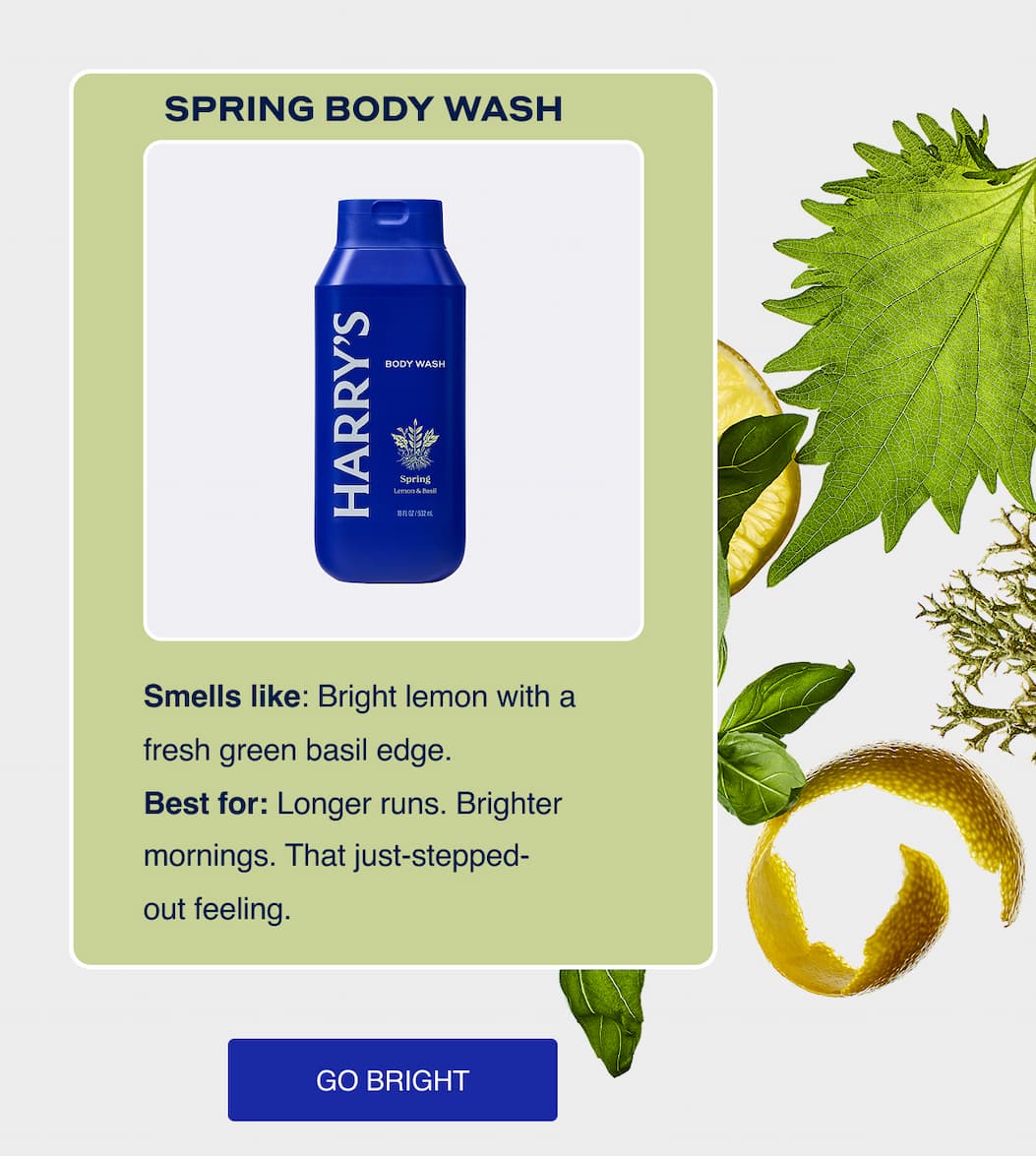 Spring Body Wash