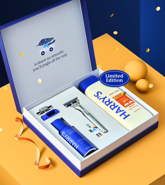 Harry's Plus Christmas Shower and Shave Set