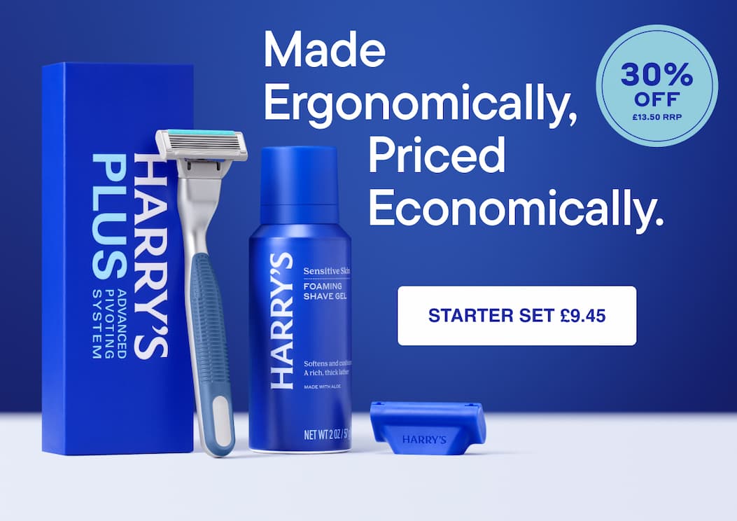 30% off the Harry's Plus Starter Set