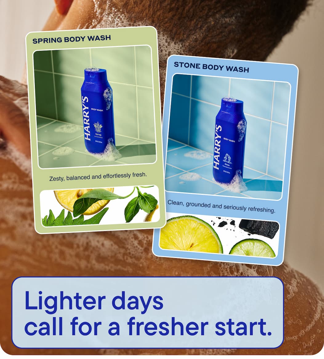 Lighter days call for a fresher start.