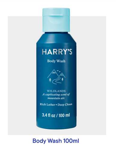 Body Wash Travel Size
