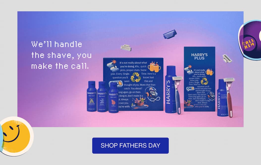We'll handle the shave, you make the call. Shop Father's Day